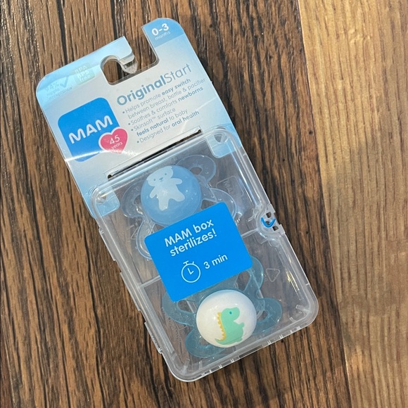 MAM Original Start Pacifiers - Boys - Picture 1 of 1
